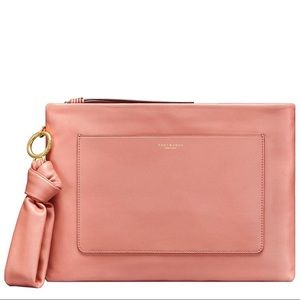 NWT Tory Burch Beau Pouch Clutch, Tramonto